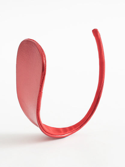 BUYCO Female Faux Leahter “Visual Invisibility”  C-shaped Panties