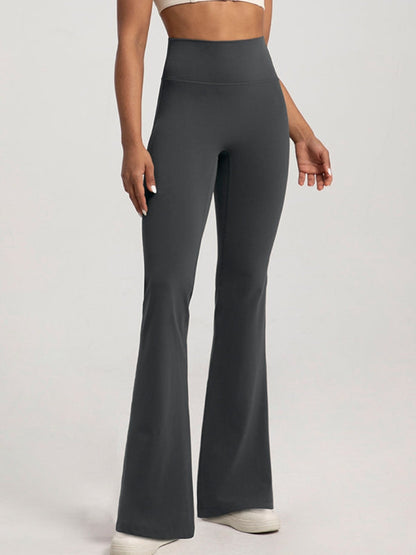 BUYCO Female Fleece Flare Elastic Tight Leggings