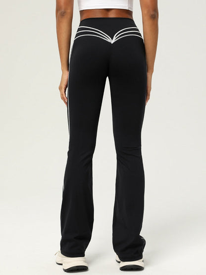 BUYCO Female Flare Hip Stripes Leggings