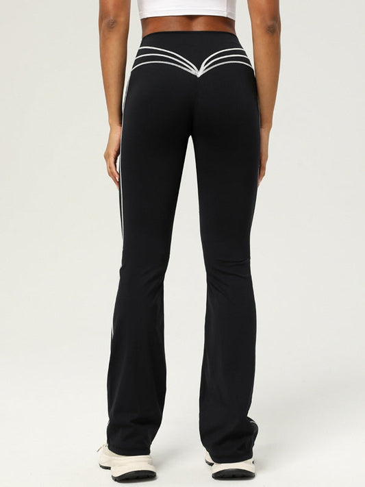 BUYCO Female Flare Hip Stripes Leggings