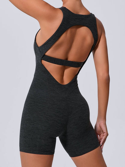 BUYCO Female Backless Hip-lift Romper