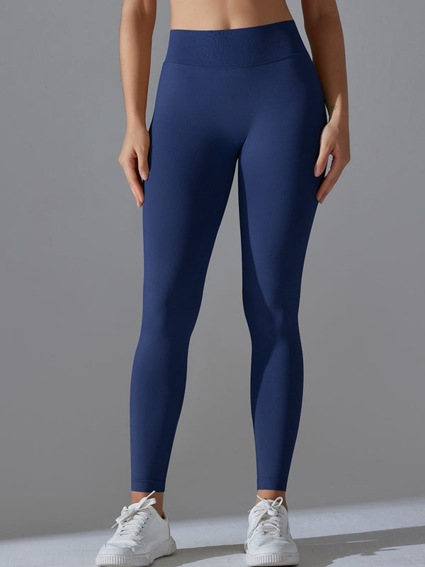 BUYCO Female Seamless Ruched Back Yoga Leggings