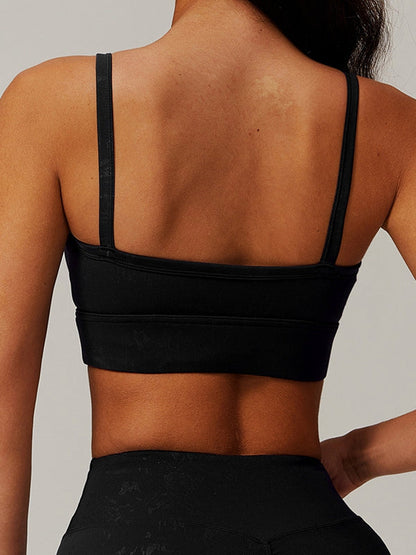 BUYCO Female Fitted Modern Stamping Print Sports Bras