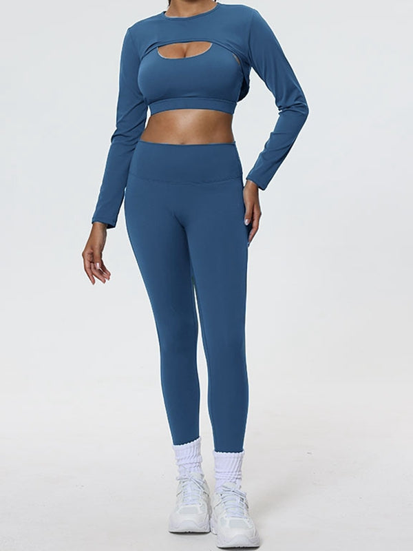 BUYCO Female High-support Hip-lift 3-Pieces Tracksuit