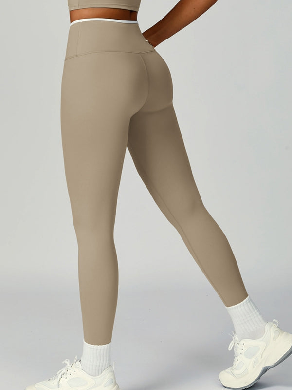 BUYCO Female Contrast Color Stripe High-rise Shorts