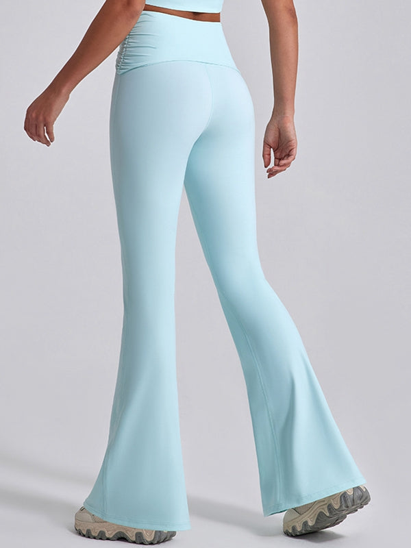 BUYCO Female Twist Flare Hip-lift Leggings