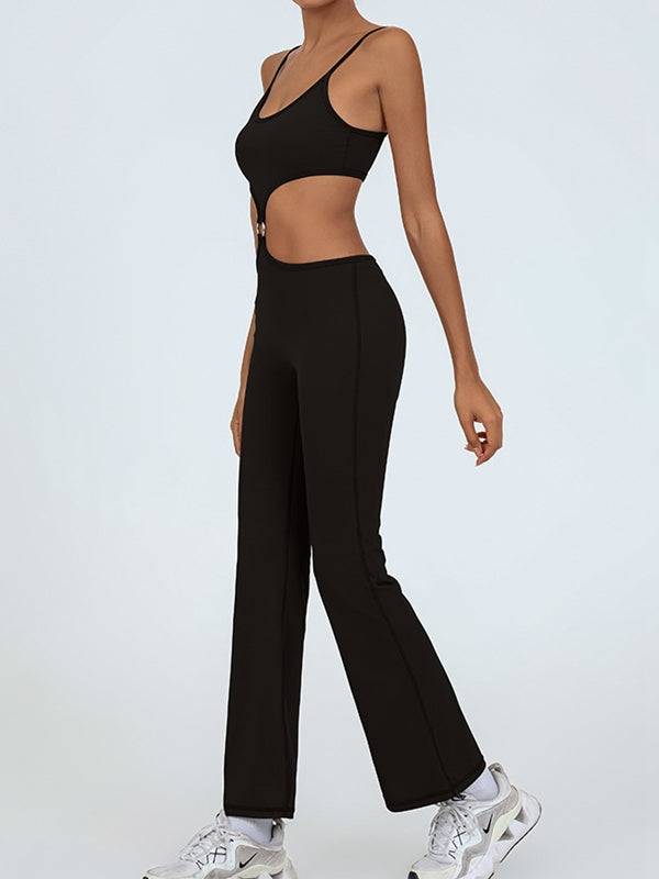 BUYCO Female Flare Cutout Jumpsuit