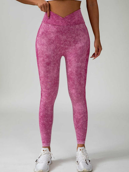 BUYCO Female Denim Ruched Back High-rise Leggings