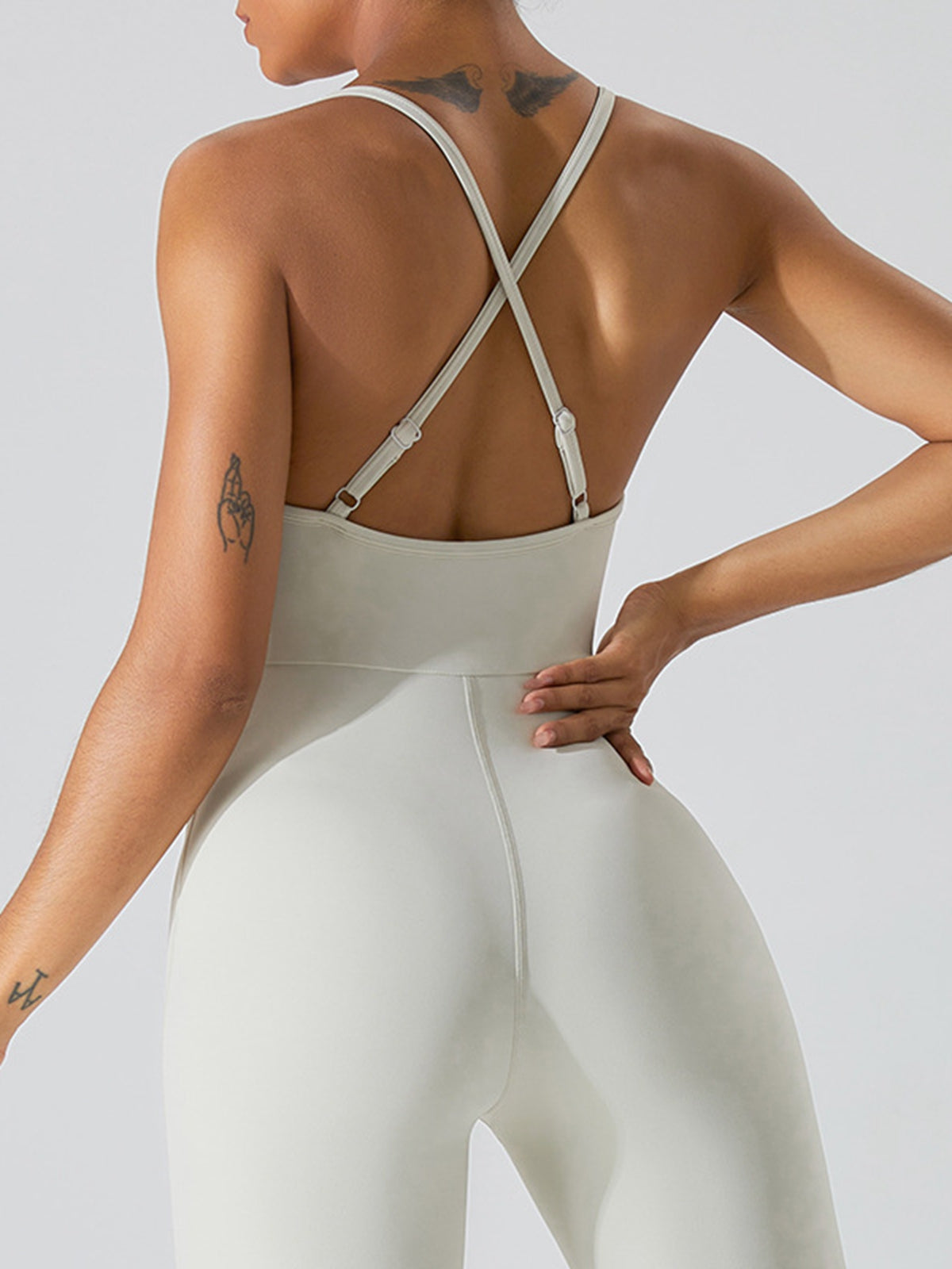 BUYCO Female Cross Back Jumpsuit