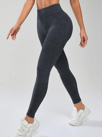 BUYCO Female Denim Ruched Back Leggings
