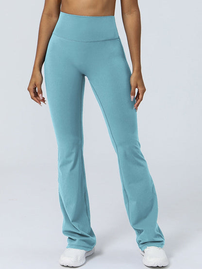 BUYCO Female Unique Hip Stripes Flare Leggings