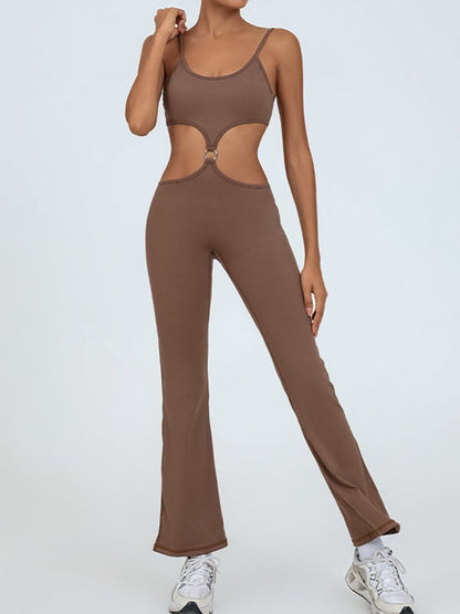 BUYCO Female Flare Cutout Jumpsuit