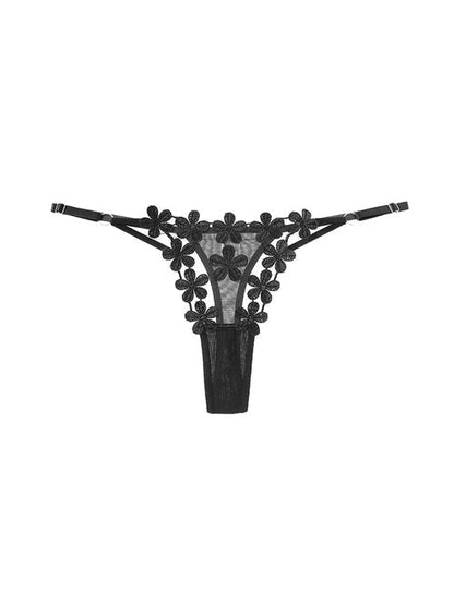 BUYCO Female Lace Flower T-back Panties