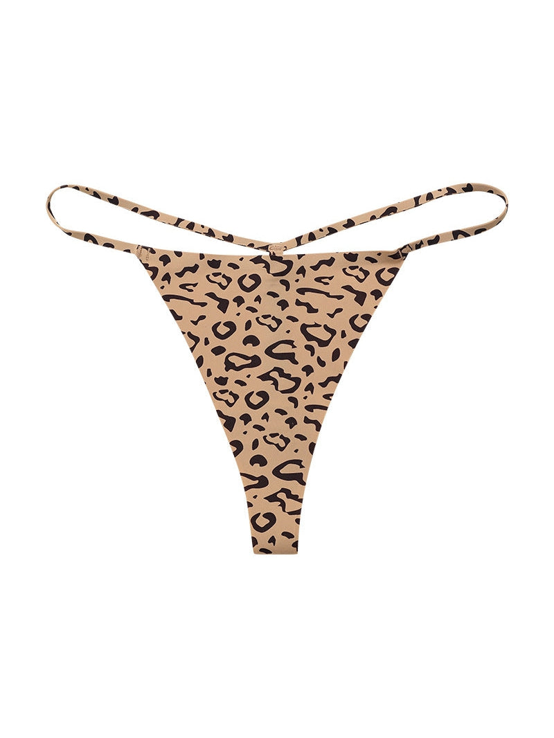BUYCO  Female T-back Leopard Print Panties