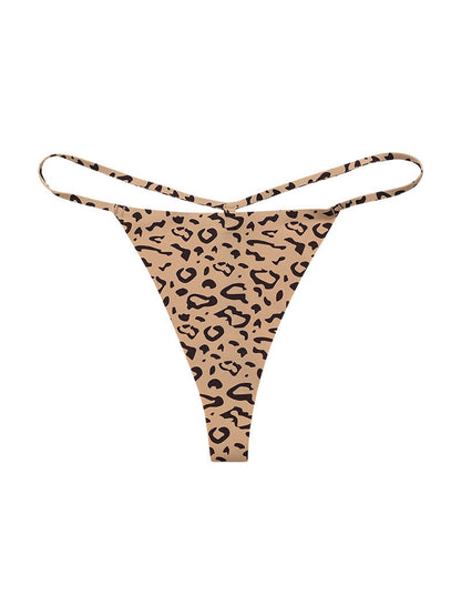 BUYCO  Female T-back Leopard Print Panties