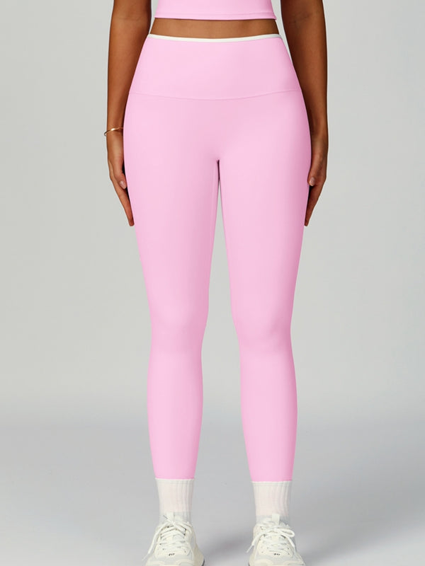 BUYCO Female Contrast Color Cross Back Sports Bras