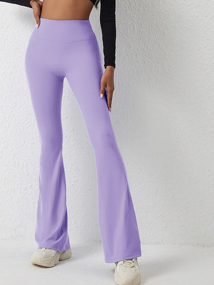 BUYCO Female Flare Ruched Back Pants