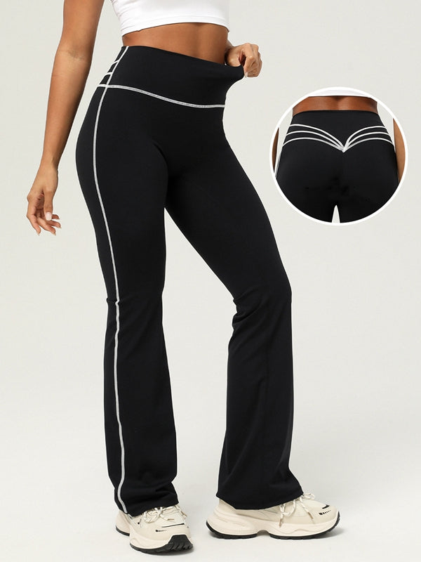 BUYCO Female Flare Hip Stripes Leggings