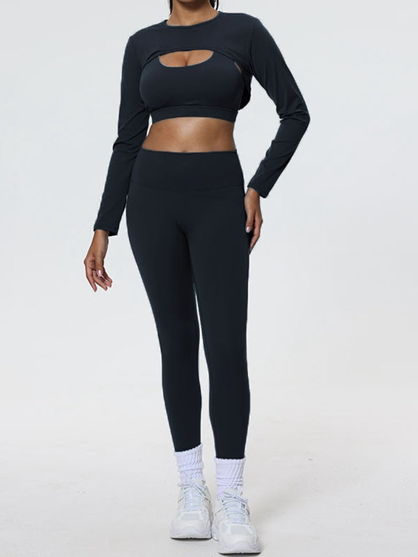 BUYCO Female High-support Hip-lift 3-Pieces Tracksuit