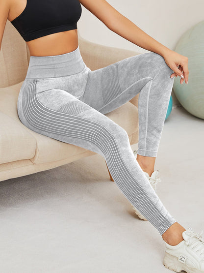 BUYCO Female Denim Ruched Back High-rise Leggings