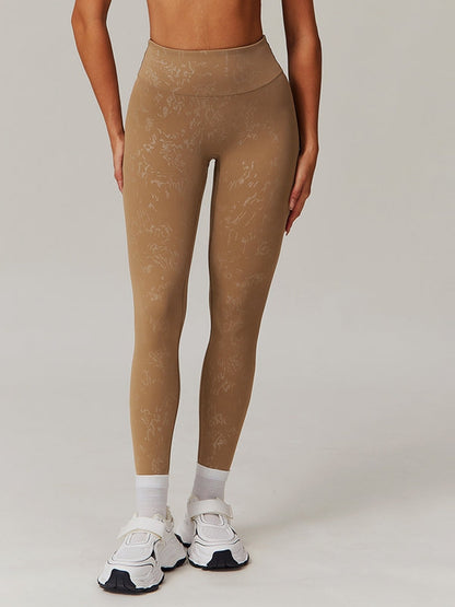 BUYCO Female Fitted Modern Stamping Print Leggings