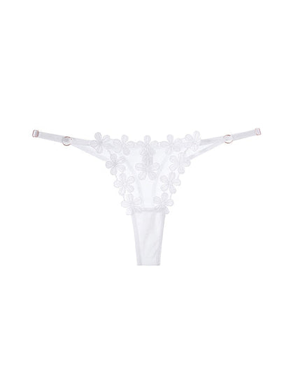 BUYCO Female Lace Flower T-back Panties