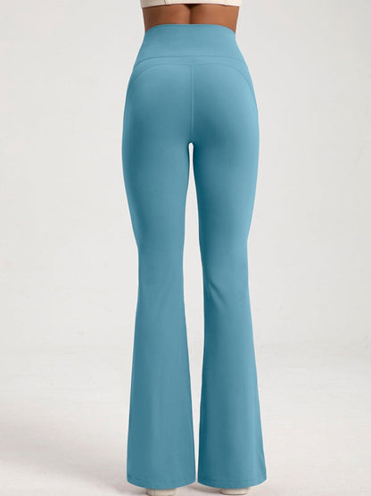 BUYCO Female Fleece Flare Elastic Tight Leggings