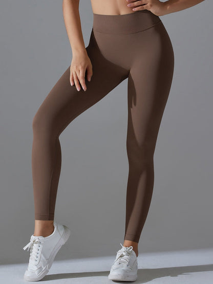 BUYCO Female Seamless Ruched Back Yoga Leggings