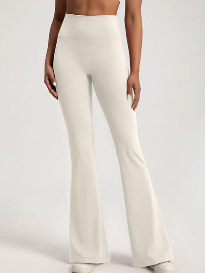 BUYCO Female Fleece Flare Elastic Tight Leggings