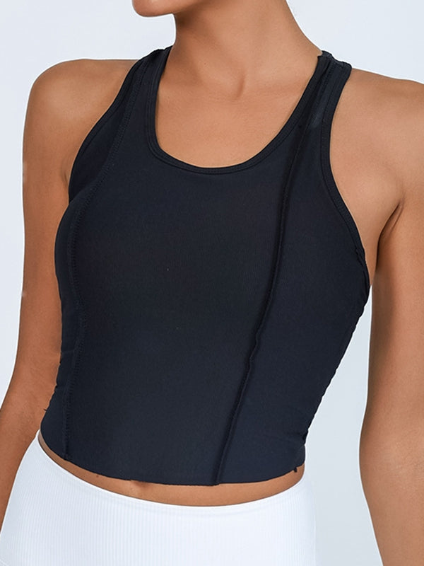 BUYCO Female U Collar Backless Tank