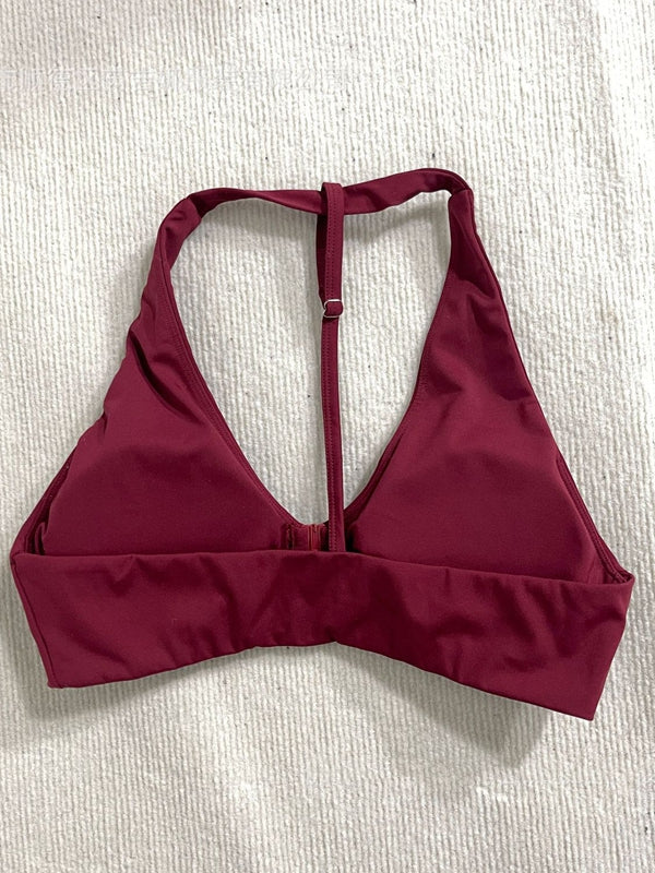 BUYCO Female Halter Backless Sports Bras