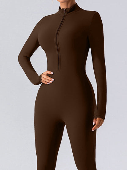 BUYCO Female Zipper Fleece Jumpsuit
