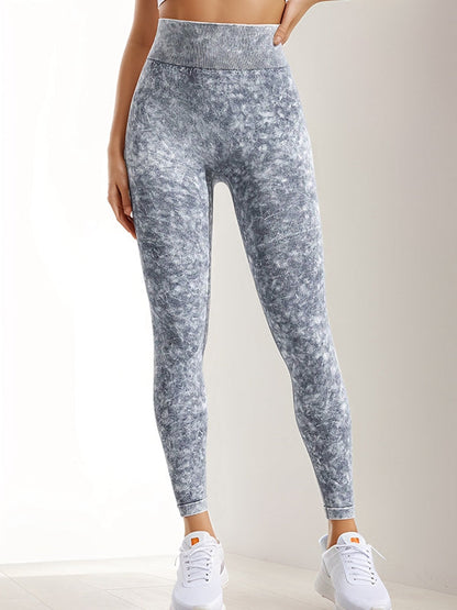 BUYCO Female Seamless Denim Ruched Back Leggings