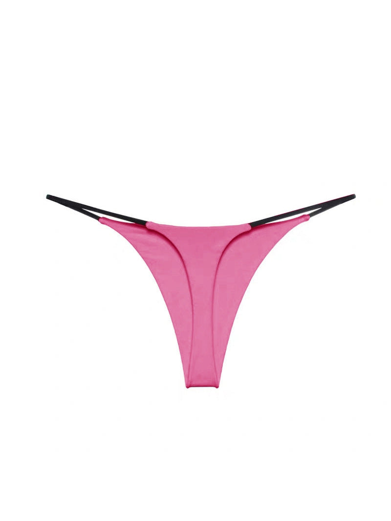 BUYCO  Female Solid Color T-back Thong