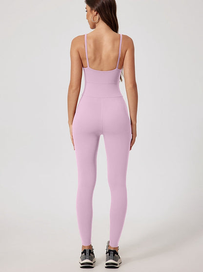 BUYCO Female Front Folds Zipper Jumpsuit