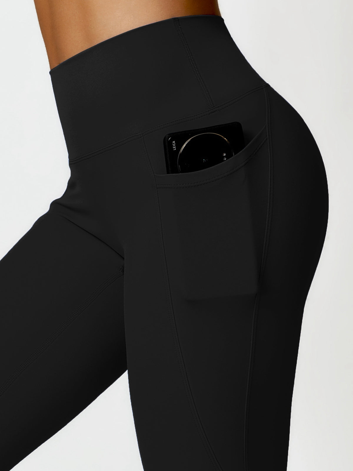 BUYCO Female Pocket High-rise Leggings
