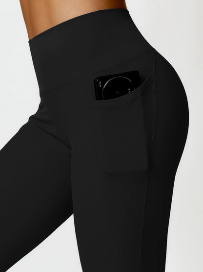 BUYCO Female Pocket High-rise Leggings