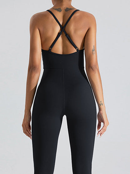BUYCO Female Cross Back Jumpsuit