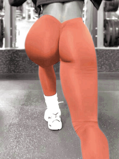 BUYCO Female Ruched Back Deep V Back Leggings X Carmen⭐