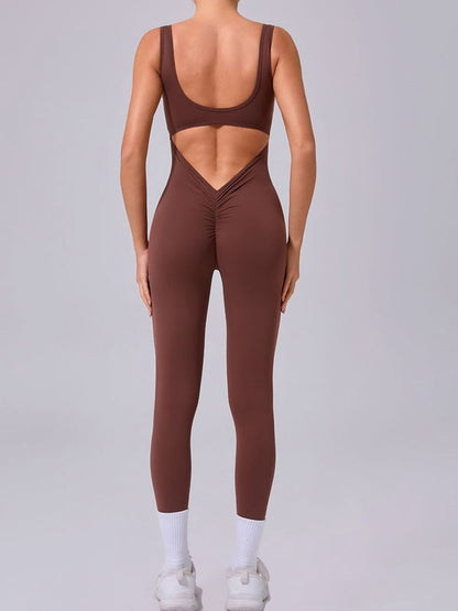 BUYCO Female Cutout Backless Jumpsuit