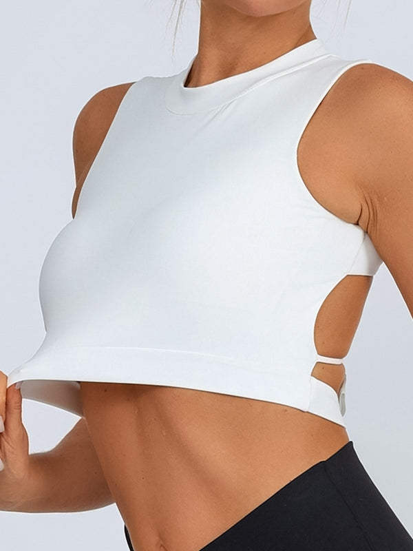 BUYCO Female Beautiful Back Bow-knot Quick Dry Sports Bras