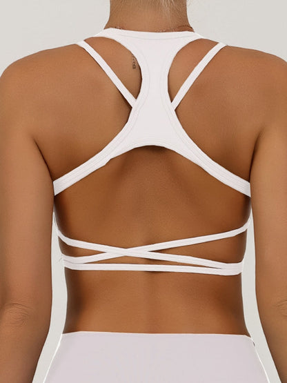 BUYCO Female Cross Back Quick Dry Sports Bras
