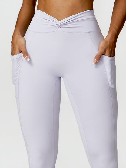 BUYCO Female Pocket Twist Leggings
