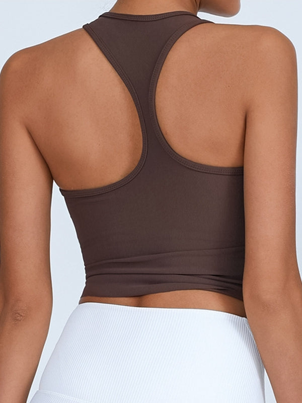 BUYCO Female U Collar Backless Tank