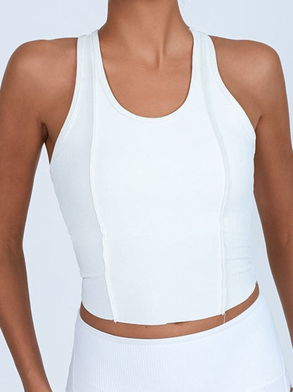 BUYCO Female U Collar Backless Tank