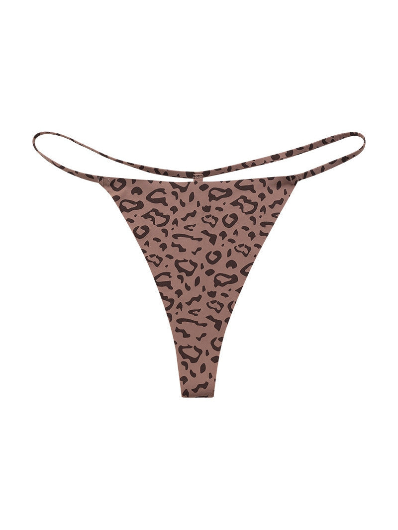BUYCO  Female T-back Leopard Print Panties