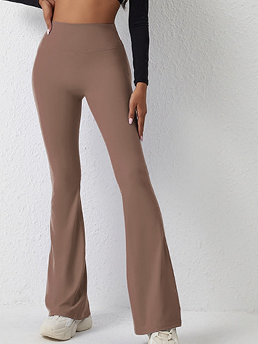 BUYCO Female Flare Ruched Back Pants