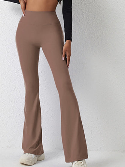 BUYCO Female Flare Ruched Back Pants