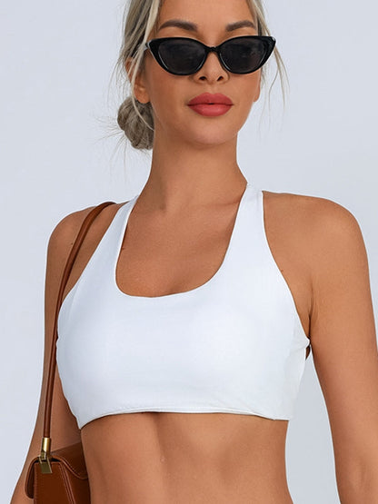 BUYCO Female Cross Back Quick Dry Sports Bras