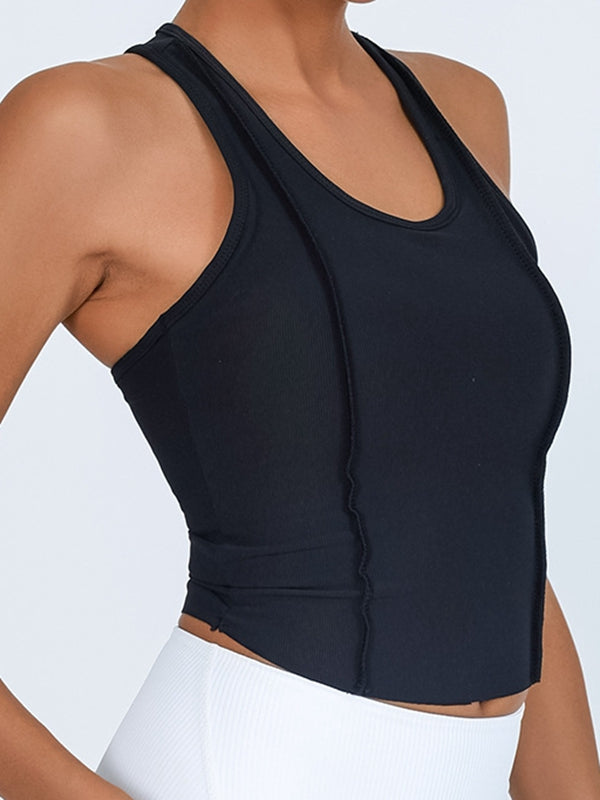 BUYCO Female U Collar Backless Tank